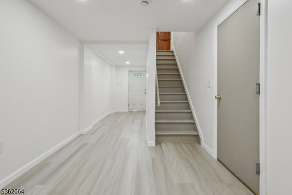 Interior, Marble, Recessed Lighting, Wood Texture Flooring