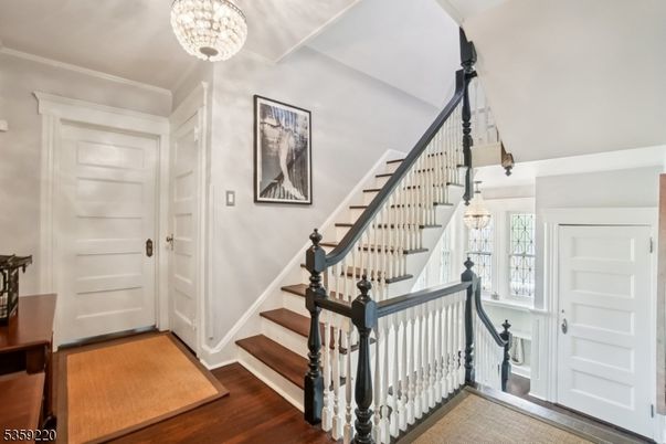 Chandelier, Interior, Wood Texture Flooring