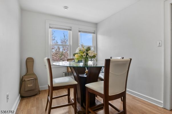 Dining room, Interior, Wood Texture Flooring