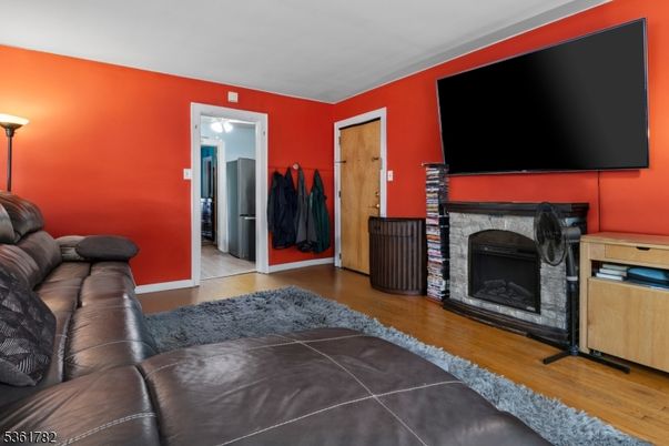 Fireplace, Interior, Living room, Wood Texture Flooring