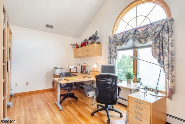 Home Office, Interior, Wood Texture Flooring