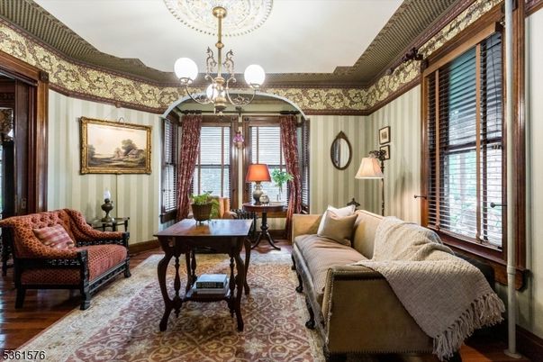 Chandelier, Interior, Living room, Wood Texture Flooring