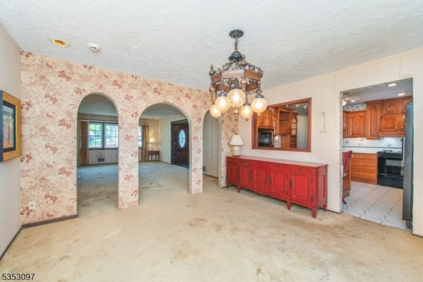 Chandelier, Interior, Kitchen, Recessed Lighting