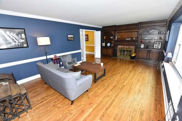 Fireplace, Interior, Living room, Wood Texture Flooring, Wooden Walls