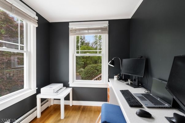 Home Office, Interior, Wood Texture Flooring