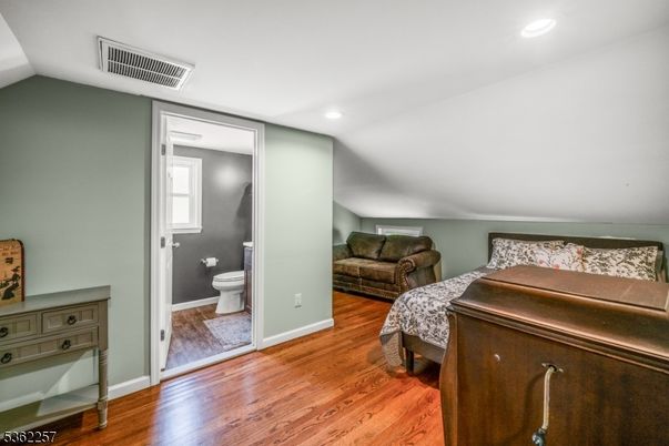 Bathroom, Bedroom, Interior, Recessed Lighting, Wood Texture Flooring