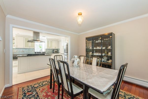 Dining room, Interior, Kitchen, Wood Texture Flooring
