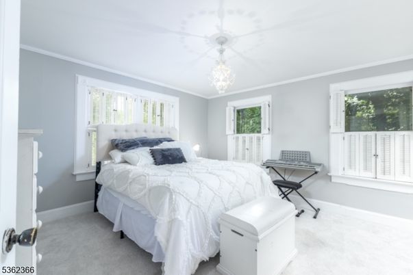 Bedroom, Chandelier, Interior