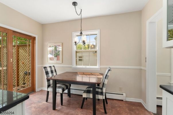 Dining room, Interior, Pendant Lights