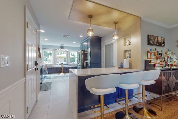 Interior, Kitchen, Pendant Lights, Recessed Lighting