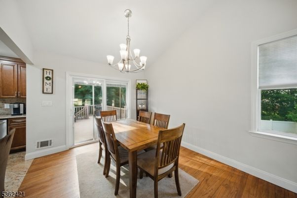 Chandelier, Dining room, Interior, Kitchen, Wood Texture Flooring