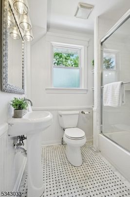 Bathroom, Glass Shower, Interior