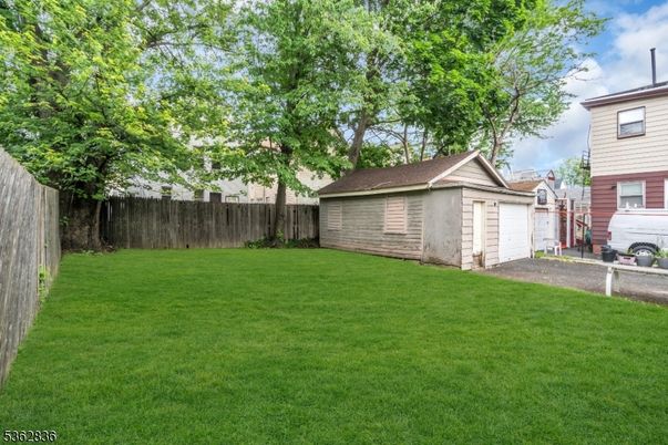 Backyard, Detached Garage, Exterior