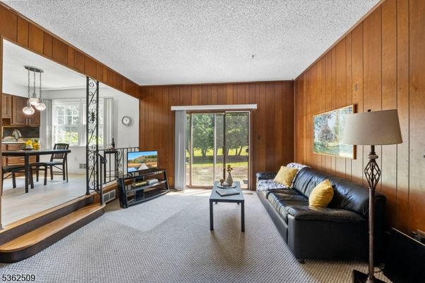 Dining room, Interior, Living room, Pendant Lights, Wooden Walls