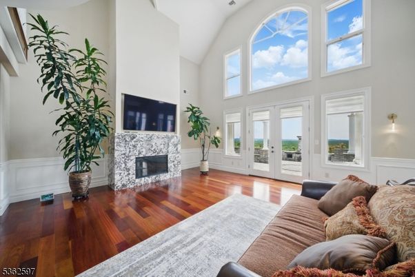 Fireplace, Interior, Living room, Wood Texture Flooring