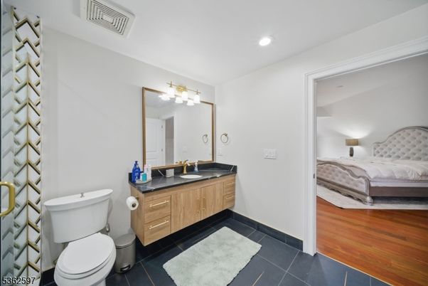 Bathroom, Bedroom, Interior, Recessed Lighting, Wood Texture Flooring