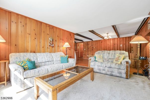 Interior, Living room, Wooden Beams, Wooden Walls
