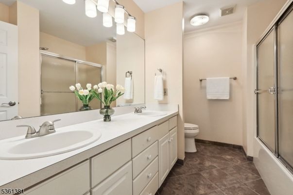 Bathroom, Dual Sink Vanities, Glass Shower, Interior