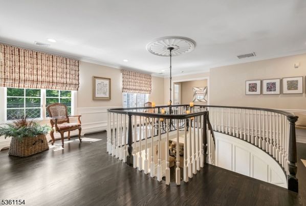 Chandelier, Interior, Recessed Lighting, Wood Texture Flooring
