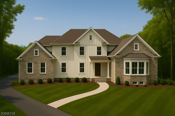 Backyard, Exterior, Facade, Brick Traditional