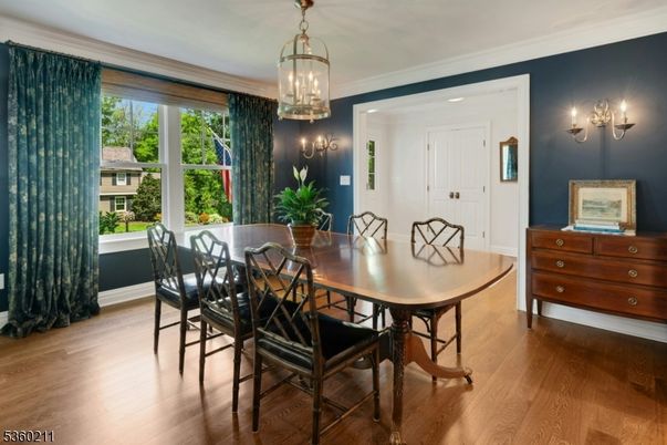 Dining room, Interior, Wood Texture Flooring