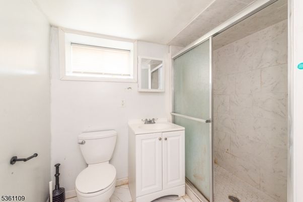Bathroom, Glass Shower, Interior, Marble Walls