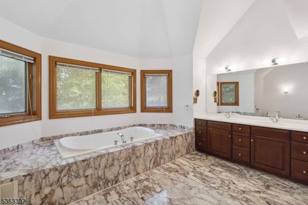 Bathroom, Dual Sink Vanities, Interior, Marble