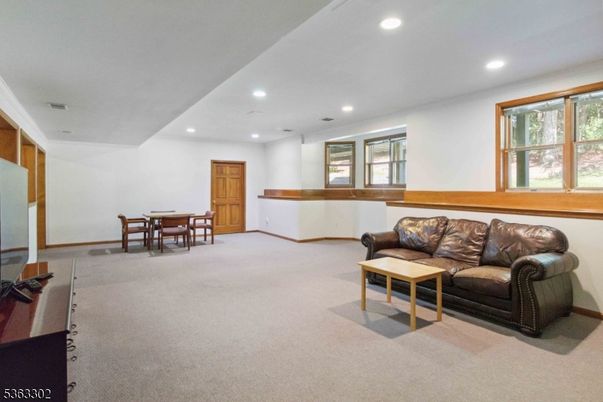 Dining room, Interior, Recessed Lighting