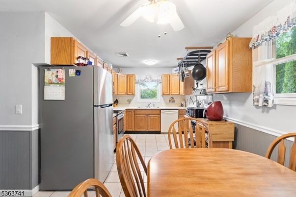 Dining room, Interior, Kitchen