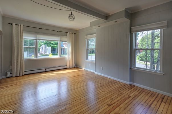 Empty room, Interior, Wood Texture Flooring