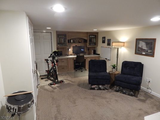 Fitness Equipment, Home Office, Interior, Recessed Lighting