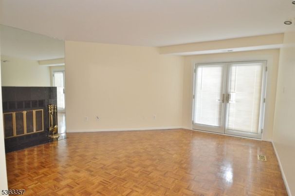 Empty room, Fireplace, Interior, Wood Texture Flooring