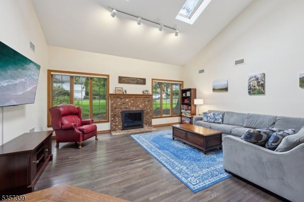 Fireplace, Interior, Living room, Wood Texture Flooring