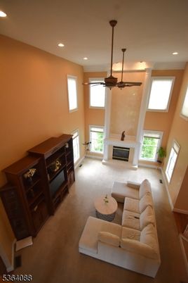 Fireplace, Interior, Living room, Recessed Lighting