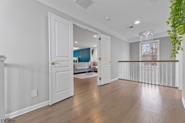 Chandelier, Interior, Recessed Lighting, Wood Texture Flooring