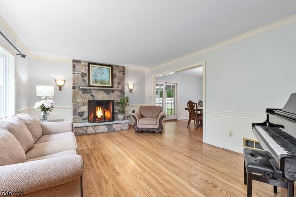 Fireplace, Interior, Living room, Piano, Wood Texture Flooring