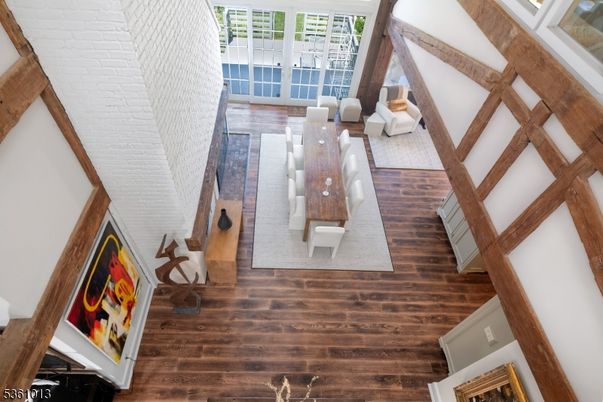 Fireplace, Interior, Wood Texture Flooring