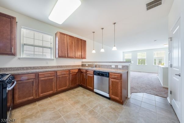 Interior, Kitchen, Pendant Lights