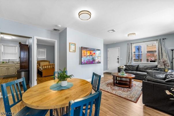 Dining room, Interior, Living room, Wood Texture Flooring