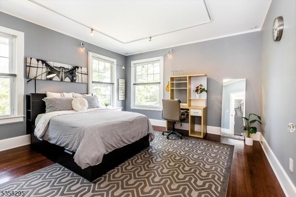 Bedroom, Home Office, Interior, Wood Texture Flooring