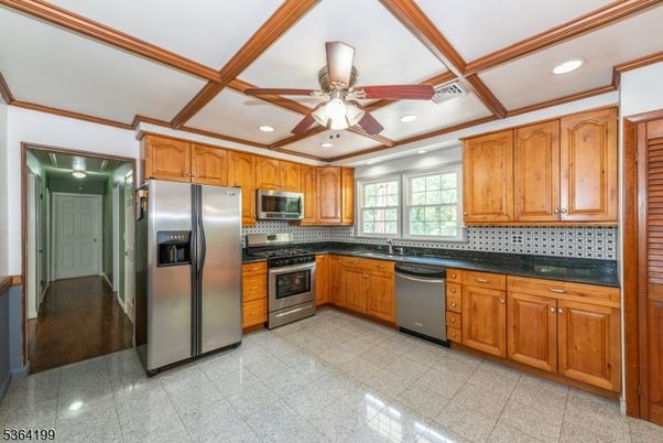Interior, Kitchen, Recessed Lighting, Stainless Steel Appliances