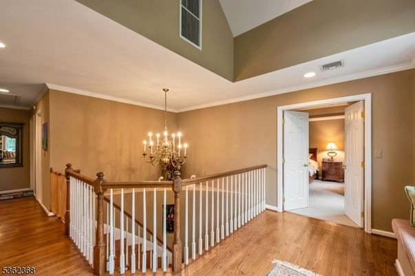 Chandelier, Interior, Recessed Lighting, Wood Texture Flooring