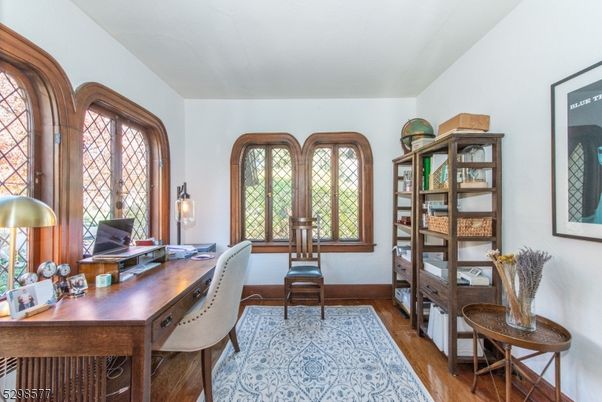 Home Office, Interior, Wood Texture Flooring