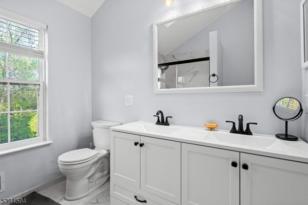 Bathroom, Dual Sink Vanities, Interior, Marble, Marble Walls