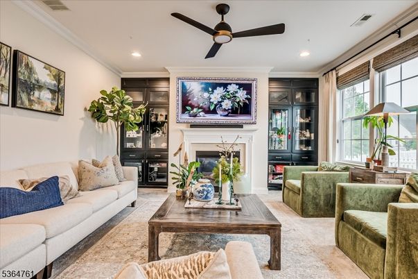 Fireplace, Interior, Living room, Recessed Lighting