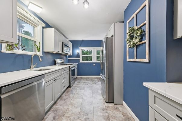 Interior, Kitchen, Stainless Steel Appliances