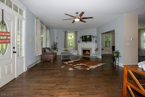Fireplace, Interior, Living room, Wood Texture Flooring