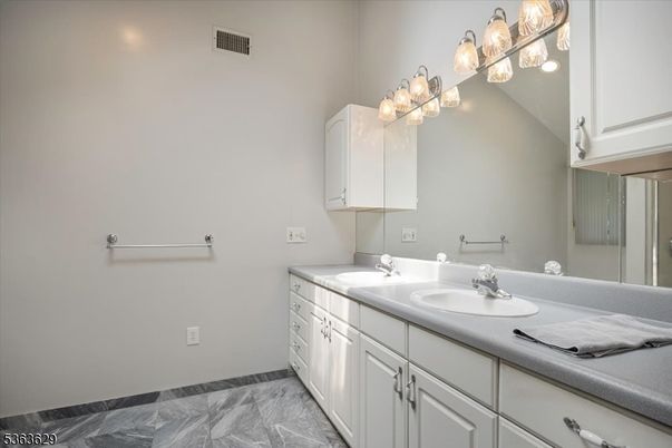 Bathroom, Dual Sink Vanities, Interior, Marble