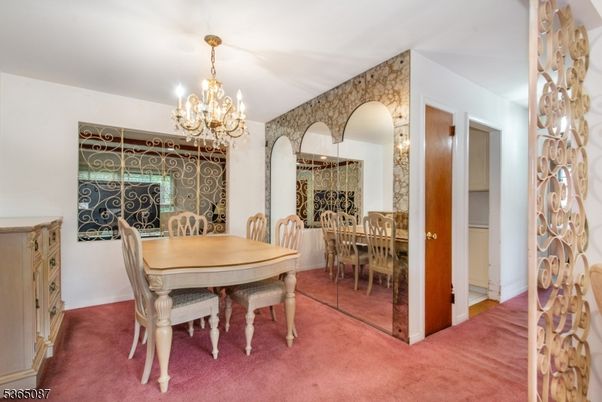 Chandelier, Dining room, Interior