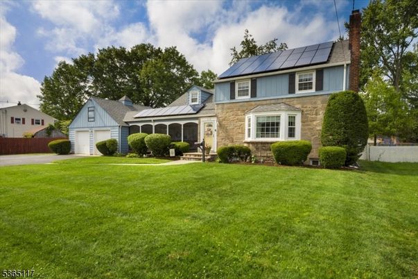Attached, Backyard, Exterior, Facade, Solar Panels, Split Level